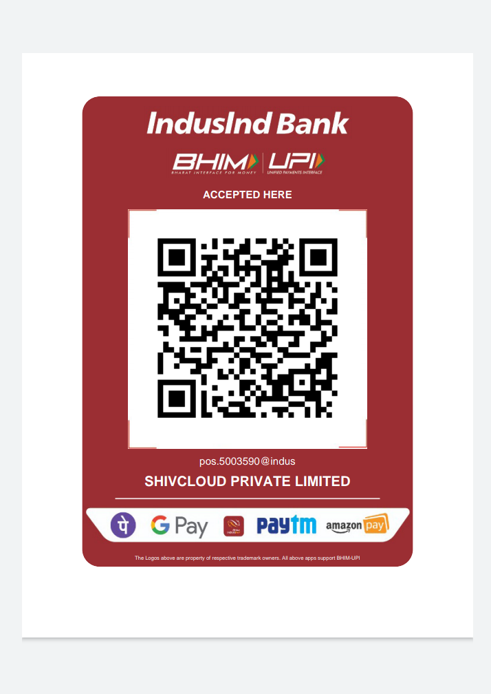 Shivcloud barcode